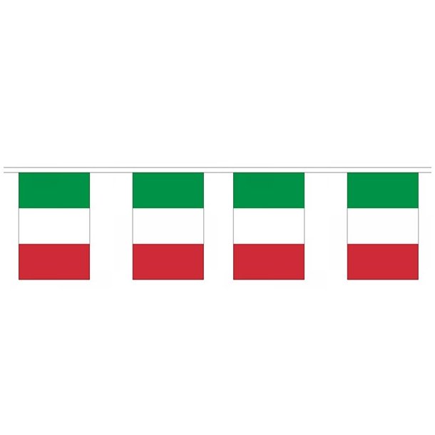 Flagguirlande, Italien