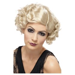 Paryk 20er kort BLOND