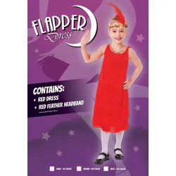 Flapper Barn Maskeraddrkt