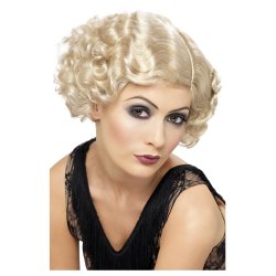 Paryk 20er kort BLOND