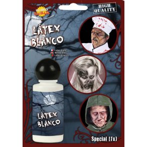 Latex flydende 28 ml. hvid