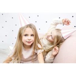 Partyhatte STRIBER lyserd