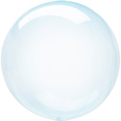 Folie-plast ballong Transparent Bl