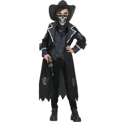 Gothic Cowboy Kostym�f�r barn