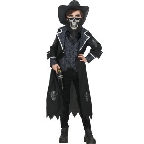Gothic Cowboy Kostym�f�r barn