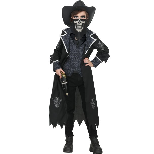 Gothic Cowboy Kostym�f�r barn