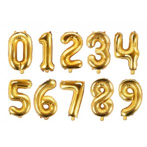 Folie ballon TAL i GULD 41 cm