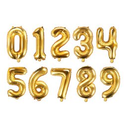 Folie ballon TAL 86 cm GULD