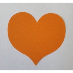 placera kort hjrta i orange