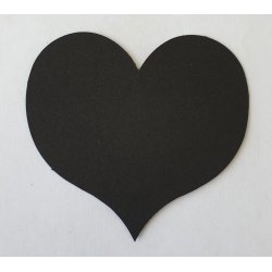 placera kort hjrta i svart