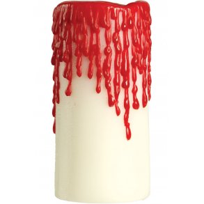 Halloween blodig Bloklys