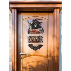 Halloween drrskylt - 3 delar