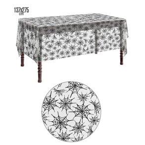 Halloween dug med print af spindelvv