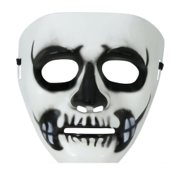 Skelet maske i plast
