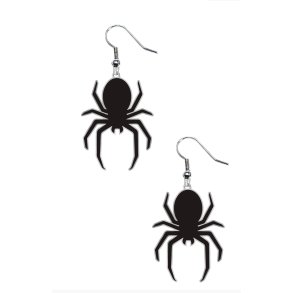 Halloweenrhngen med spindlar