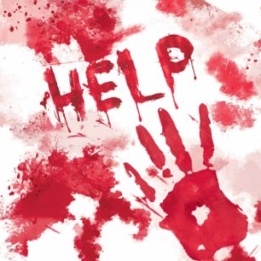  Halloween servietter blodig - Help