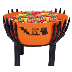 Slikskl med sorte skelet arme