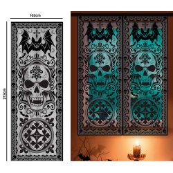 Halloween fnsterdekoration - Ddskalle