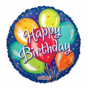 Happy Birthday Folie ballon BL