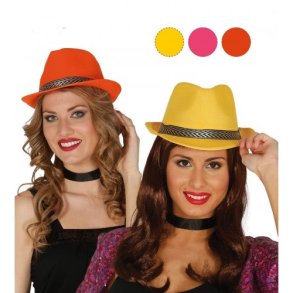 Hat Fedora KULRT med bnd