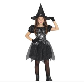 Hekse kostume til barn - Silver web