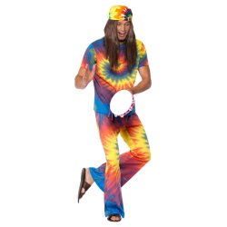 60er Hippie Batik print - Dye Top