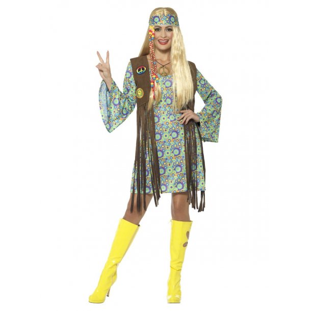 Akvarium forståelse Ventilere Hippie kjole kvinde | hippie kjole til flower power temafest