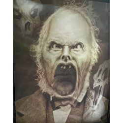 Effekt bild med mann