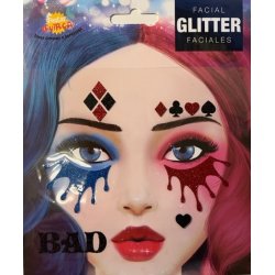 Ansiktsdekoration Harley Q