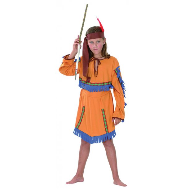 Indianer kostume til piger