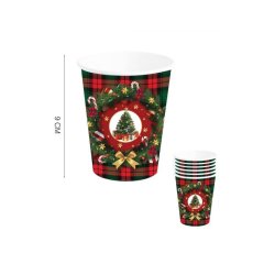 Julkoppar med julgran