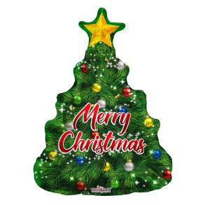 Julgran folieballong