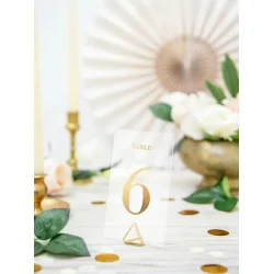 Tabellnummer genomskinliga 1-20