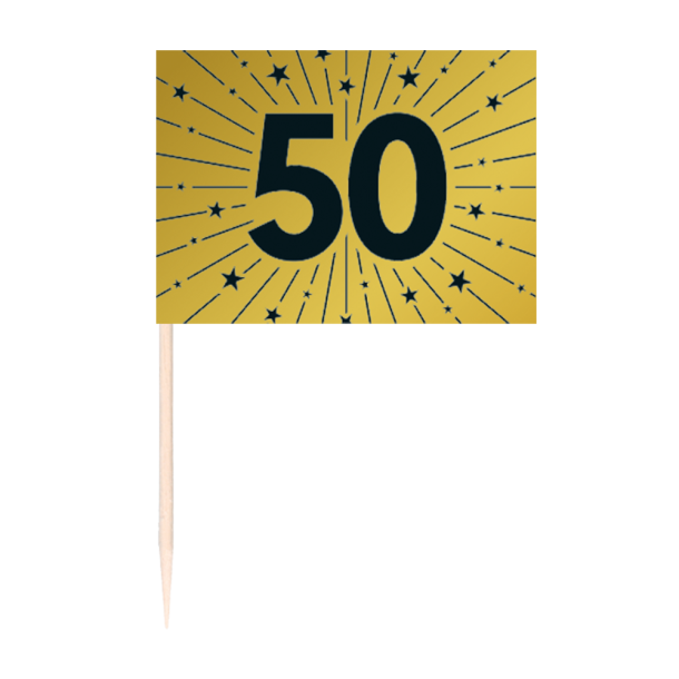 Trtflagga guldbrllop 50