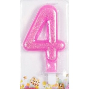 Kagelys, Glittertal -4 rosa