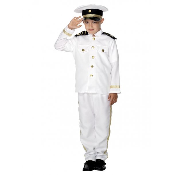 Kaptajn Kostume dreng