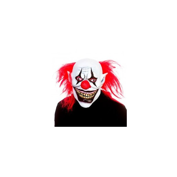Philadelphia velstand fårehyrde Klovne maske BIG MOUTH | Køb killer clown maske her!