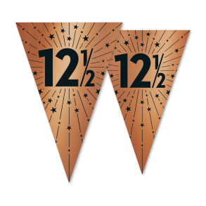 Kobberbryllup flagbanner