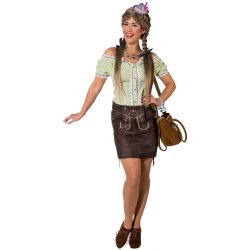 Tyroler nederdel i lder