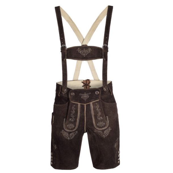 �gte Tyroler lederhosen Vintage i gedeskind