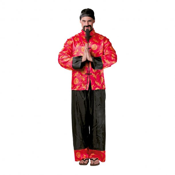  Kinesisk Mande kostume