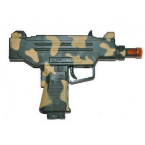 Maskinpistol army i plast