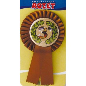 Medalje Rosette 3. Bronze