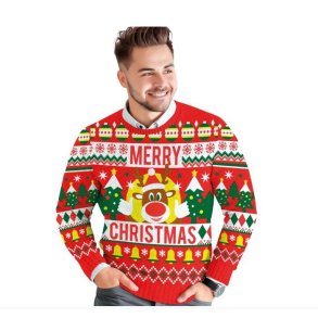 Julesweater Merry christmas til mnd