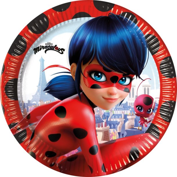 Miraculous Ladybug tallerkner