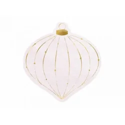 Julservetten som julkula