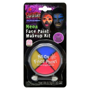 Neon facepaint st