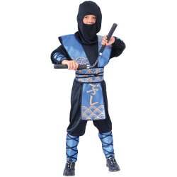 Ninja Kostume Blue Warrior