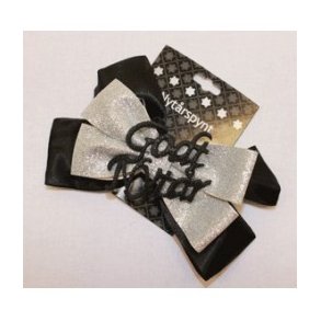 Hrclips med sljfe og Godt Nytr tekst