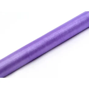 Organza bordlber i lavendel-lilla